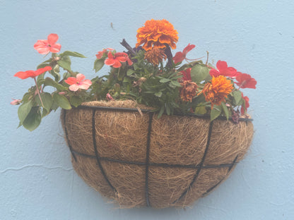 Half Moon Flower Baskets